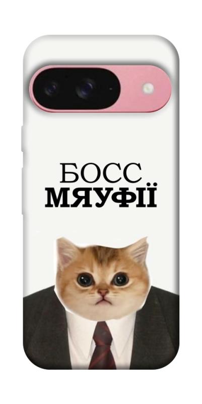 Чохол itsPrint Cat boos для Google Pixel 9, меми, купити оптом з доставкою