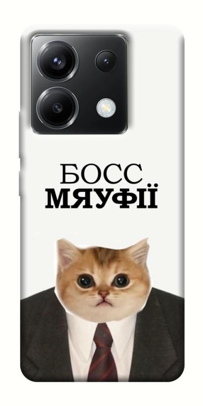 Чохол itsPrint Cat boos для Xiaomi Poco X6, меми, купити оптом з доставкою