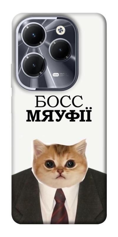 Чохол itsPrint Cat boos для Infinix Hot 40, меми, купити оптом з доставкою