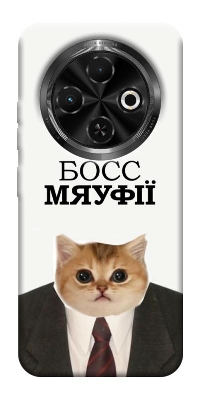Чохол itsPrint Cat boos для TECNO Spark 30C, меми, купити оптом з доставкою