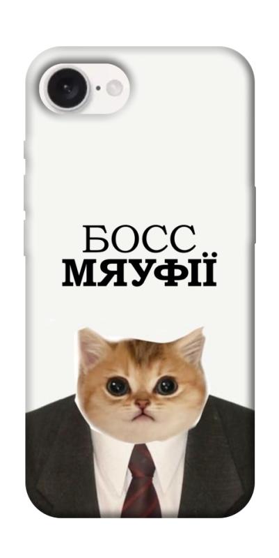 Чохол itsPrint Cat boos для Apple iPhone 16e (6.1"), меми, купити оптом з доставкою