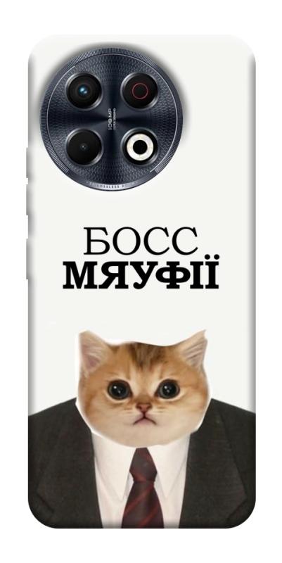 Чохол itsPrint Cat boos для TECNO Spark 30 Pro (KL7), меми, купити оптом з доставкою