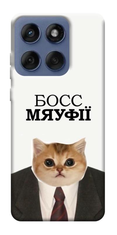 Чохол itsPrint Cat boos для Motorola Edge 60 Fusion, меми, купити оптом з доставкою