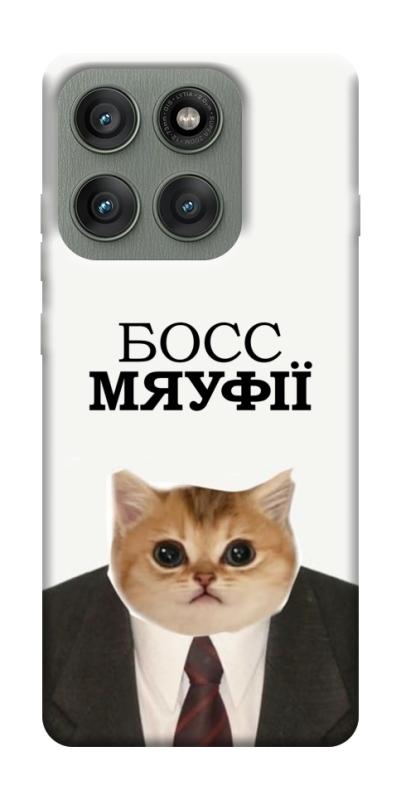 Чохол itsPrint Cat boos для Motorola Edge 60 Pro, меми, купити оптом з доставкою