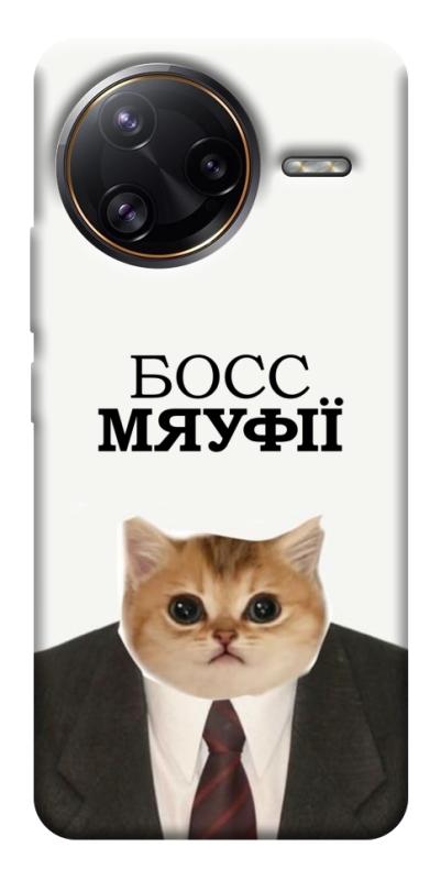 Чохол itsPrint Cat boos для Xiaomi Poco F7, меми, купити оптом з доставкою