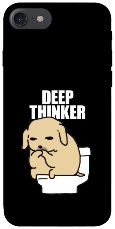 Чохол itsPrint Deep thinker для Apple iPhone 7 / 8 (4.7"), меми, купити оптом з доставкою