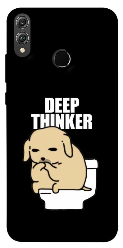 Чохол itsPrint Deep thinker для Huawei Honor 8X, меми, купити оптом з доставкою
