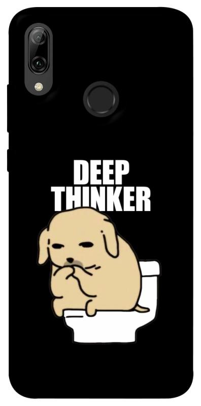 Чохол itsPrint Deep thinker для Huawei P Smart (2019), меми, купити оптом з доставкою