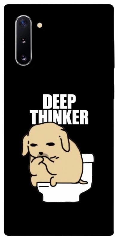 Чохол itsPrint Deep thinker для Samsung Galaxy Note 10, меми, купити оптом з доставкою