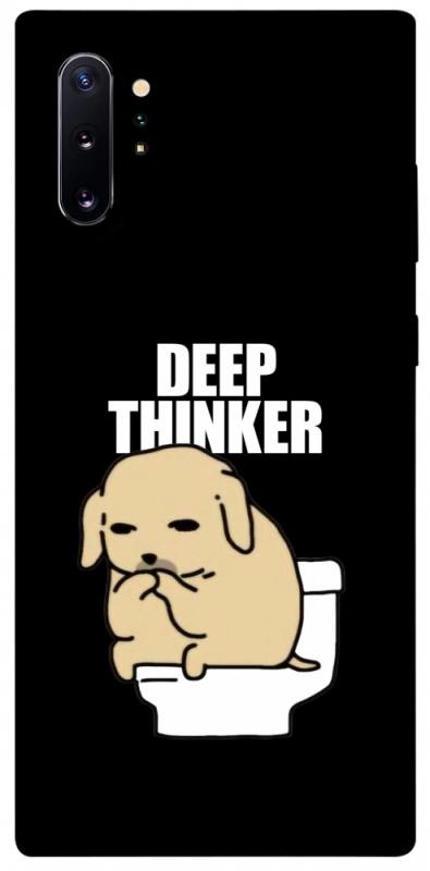 Чохол itsPrint Deep thinker для Samsung Galaxy Note 10 Plus, меми, купити оптом з доставкою