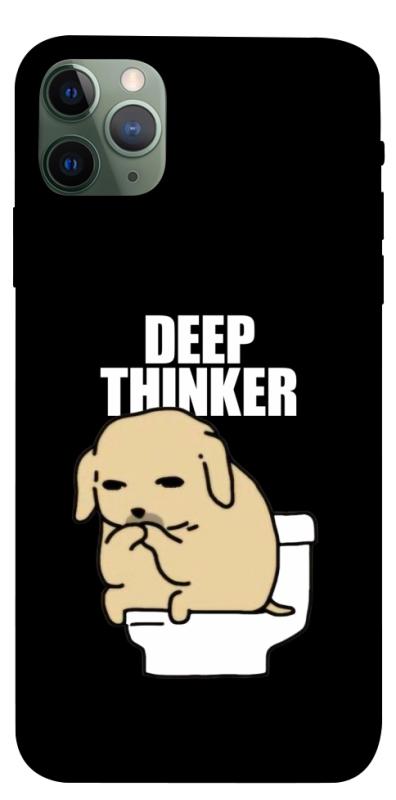 Чохол itsPrint Deep thinker для Apple iPhone 11 Pro Max (6.5"), меми, купити оптом з доставкою