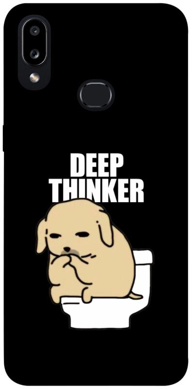 Чохол itsPrint Deep thinker для Samsung Galaxy A10s, меми, купити оптом з доставкою
