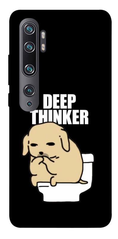Чохол itsPrint Deep thinker для Xiaomi Mi Note 10 / Note 10 Pro / Mi CC9 Pro, меми, купити оптом з доставкою