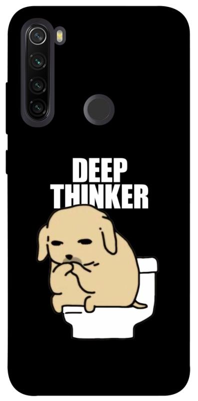 Чохол itsPrint Deep thinker для Xiaomi Redmi Note 8T, меми, купити оптом з доставкою