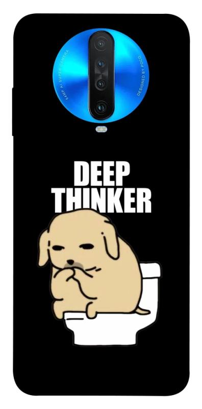 Чохол itsPrint Deep thinker для Xiaomi Redmi K30, меми, купити оптом з доставкою