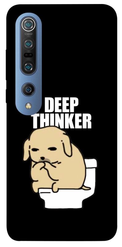 Чохол itsPrint Deep thinker для Xiaomi Mi 10 / Mi 10 Pro, меми, купити оптом з доставкою