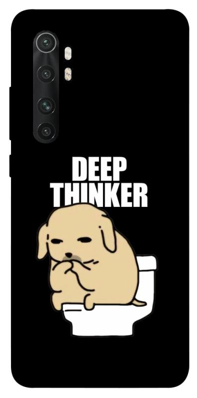 Чохол itsPrint Deep thinker для Xiaomi Mi Note 10 Lite, меми, купити оптом з доставкою