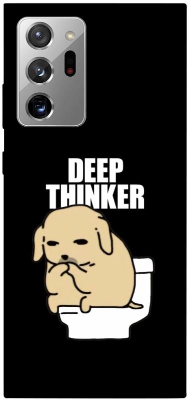 Чохол itsPrint Deep thinker для Samsung Galaxy Note 20 Ultra, меми, купити оптом з доставкою