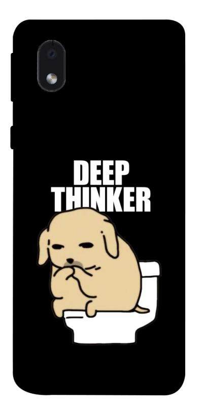 Чохол itsPrint Deep thinker для Samsung Galaxy M01 Core / A01 Core, меми, купити оптом з доставкою