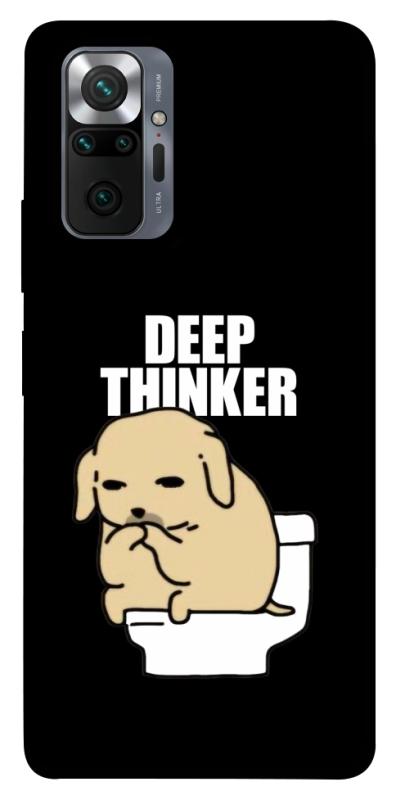 Чохол itsPrint Deep thinker для Xiaomi Redmi Note 10 Pro, меми, купити оптом з доставкою