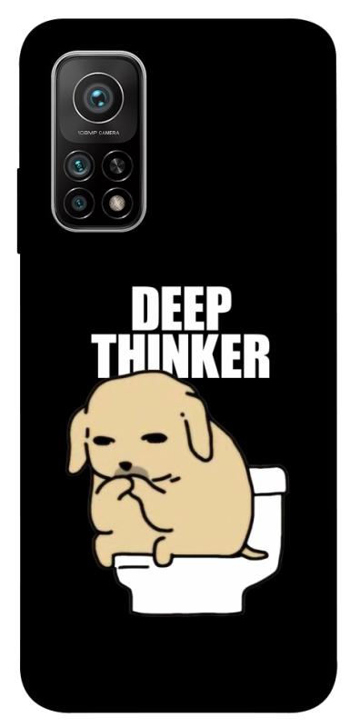 Чохол itsPrint Deep thinker для Xiaomi Mi 10T, меми, купити оптом з доставкою