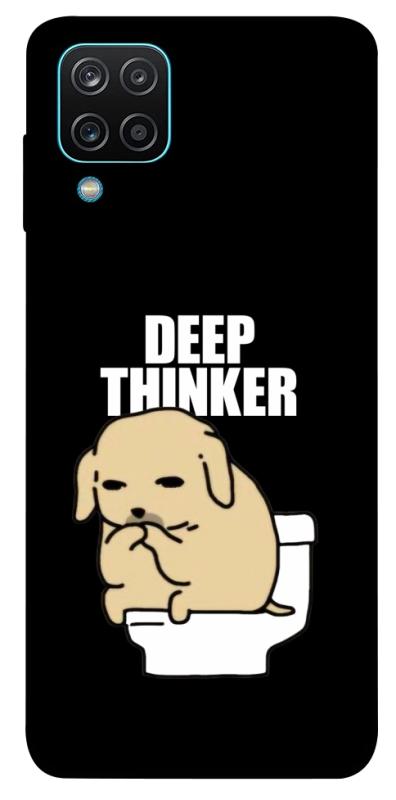 Чохол itsPrint Deep thinker для Samsung Galaxy A12, меми, купити оптом з доставкою