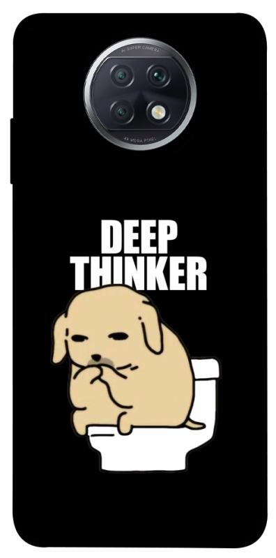Чохол itsPrint Deep thinker для Xiaomi Redmi Note 9 5G / Note 9T, меми, купити оптом з доставкою