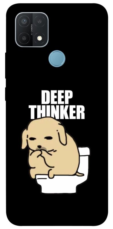 Чохол itsPrint Deep thinker для Oppo A15s / A15, меми, купити оптом з доставкою