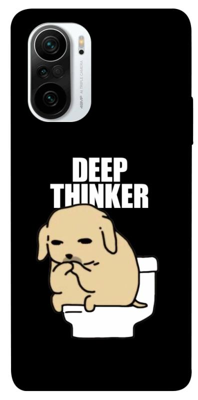 Чохол itsPrint Deep thinker для Xiaomi Redmi K40 / K40 Pro / K40 Pro+ / Poco F3, меми, купити оптом з доставкою