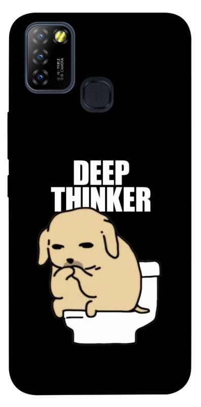 Чохол itsPrint Deep thinker для Infinix Hot 10 Lite, меми, купити оптом з доставкою