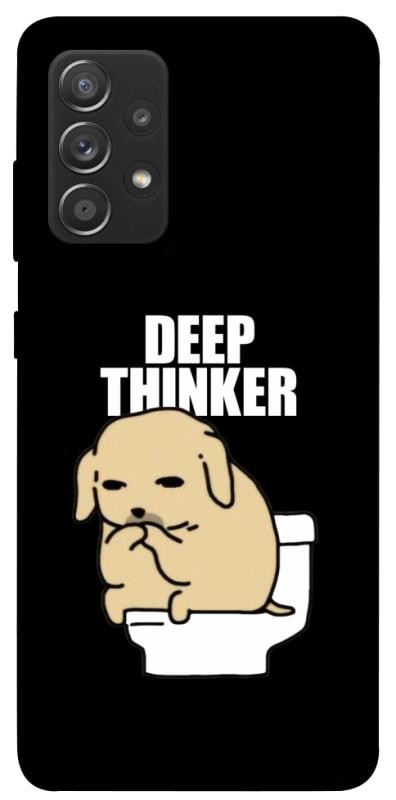Чохол itsPrint Deep thinker для Samsung Galaxy A72 4G / A72 5G, меми, купити оптом з доставкою