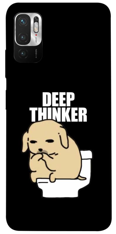 Чохол itsPrint Deep thinker для Xiaomi Redmi Note 10 5G, меми, купити оптом з доставкою