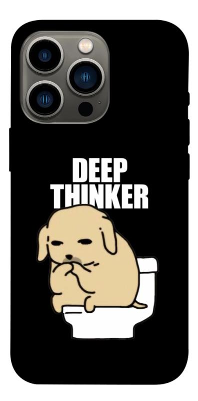 Чохол itsPrint Deep thinker для Apple iPhone 13 Pro (6.1"), меми, купити оптом з доставкою