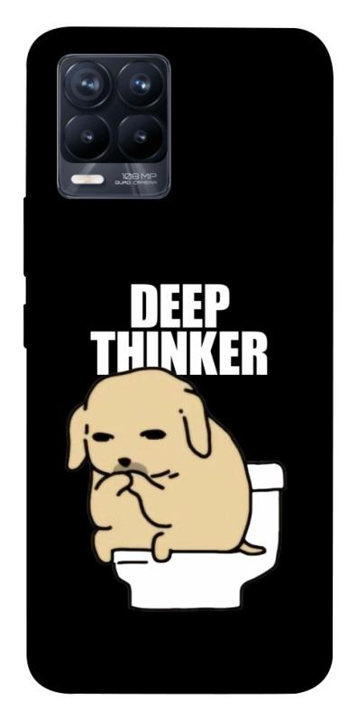 Чохол itsPrint Deep thinker для Realme 8, меми, купити оптом з доставкою