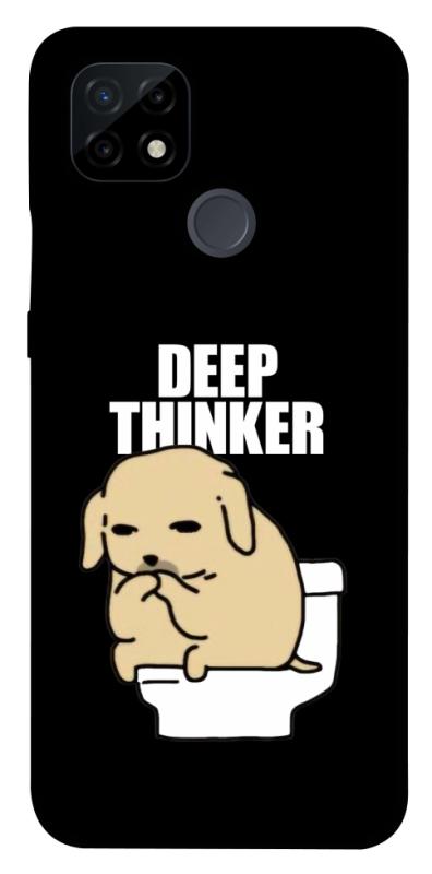 Чохол itsPrint Deep thinker для Realme C21, меми, купити оптом з доставкою