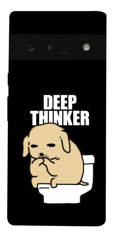 Чохол itsPrint Deep thinker для Google Pixel 6 Pro, меми, купити оптом з доставкою