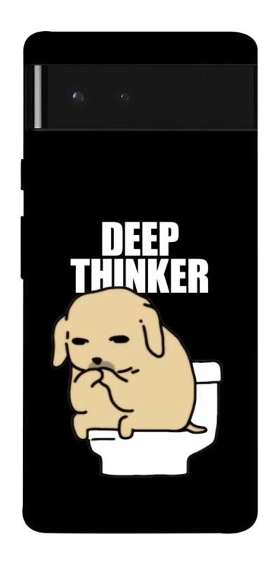 Чохол itsPrint Deep thinker для Google Pixel 6, меми, купити оптом з доставкою
