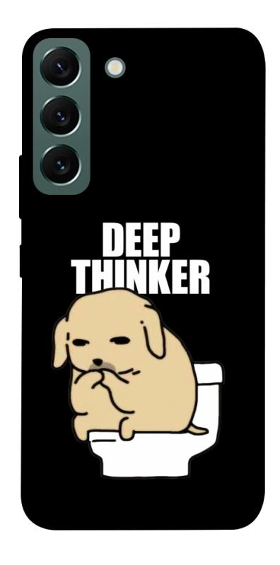 Чохол itsPrint Deep thinker для Samsung Galaxy S22, меми, купити оптом з доставкою