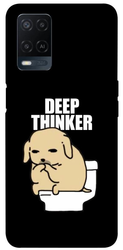 Чохол itsPrint Deep thinker для Oppo A16s / A16, меми, купити оптом з доставкою