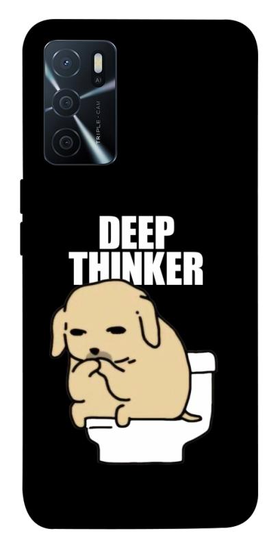 Чохол itsPrint Deep thinker для Oppo A16s / A16, меми, купити оптом з доставкою