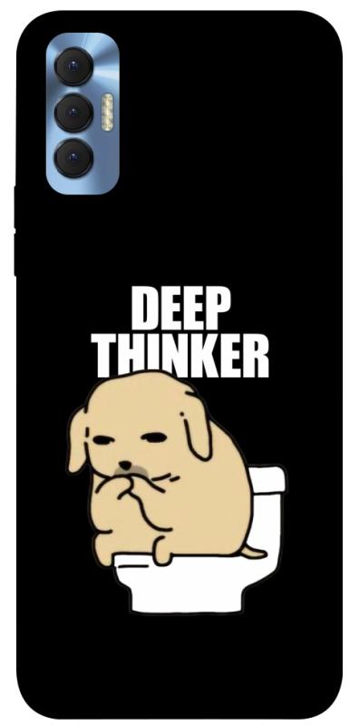 Чохол itsPrint Deep thinker для TECNO Spark 8P, меми, купити оптом з доставкою