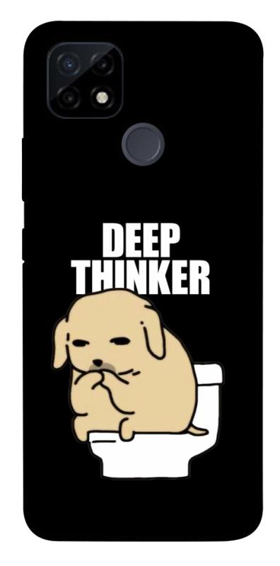 Чохол itsPrint Deep thinker для Realme C12, меми, купити оптом з доставкою
