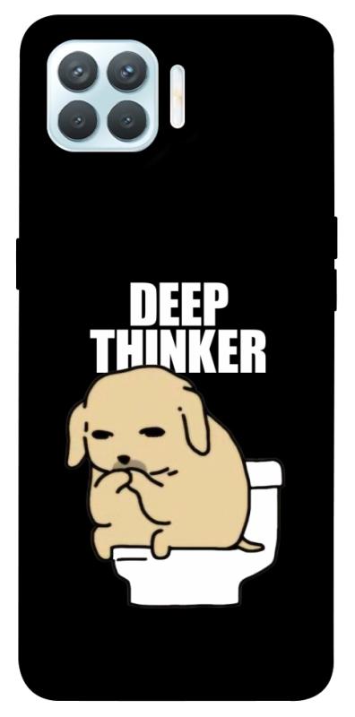 Чохол itsPrint Deep thinker для Oppo F17 Pro, меми, купити оптом з доставкою