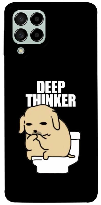 Чохол itsPrint Deep thinker для Samsung Galaxy M53 5G, меми, купити оптом з доставкою