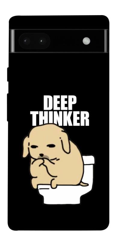 Чохол itsPrint Deep thinker для Google Pixel 6a, меми, купити оптом з доставкою