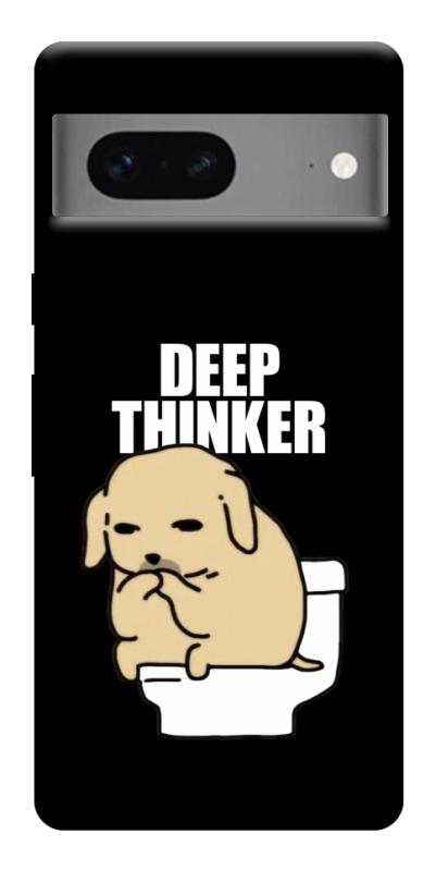 Чохол itsPrint Deep thinker для Google Pixel 7, меми, купити оптом з доставкою