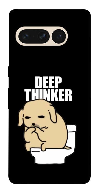 Чохол itsPrint Deep thinker для Google Pixel 7 Pro, меми, купити оптом з доставкою