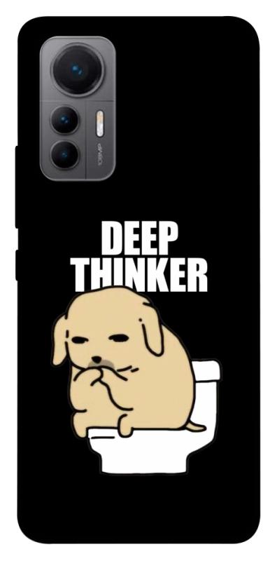 Чохол itsPrint Deep thinker для Xiaomi 12 Lite, меми, купити оптом з доставкою