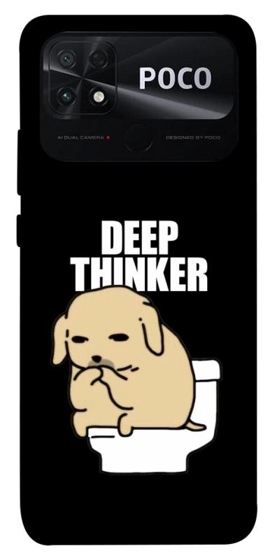 Чохол itsPrint Deep thinker для Xiaomi Poco C40, меми, купити оптом з доставкою