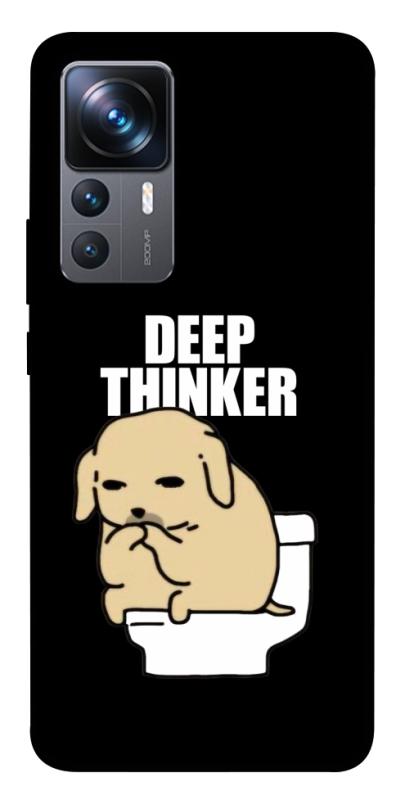 Чохол itsPrint Deep thinker для Xiaomi 12T / 12T Pro, меми, купити оптом з доставкою